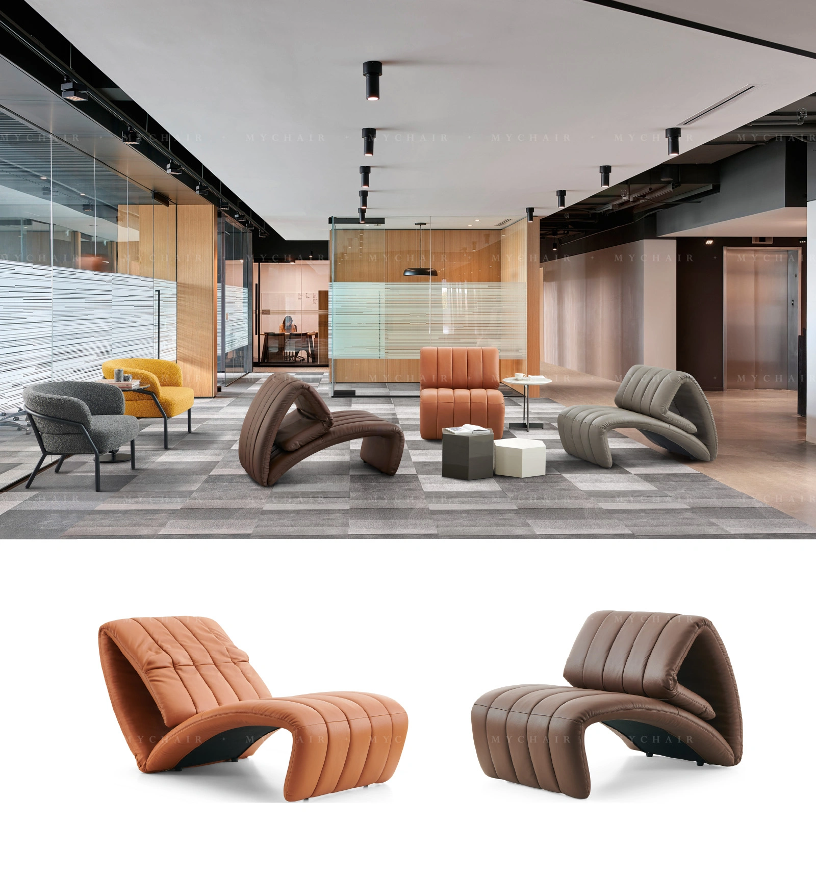 Bộ Sofa Da Cao Cấp Nhập Khẩu MyChair SF98