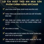 Ghế Xoay Văn Phòng Cao Cấp Nhập Khẩu MyChair TN831B