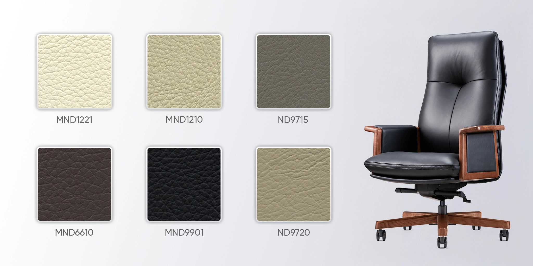 bảng màu da ghế no274a