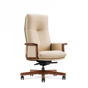 ghế giám đốc no274a màu kem