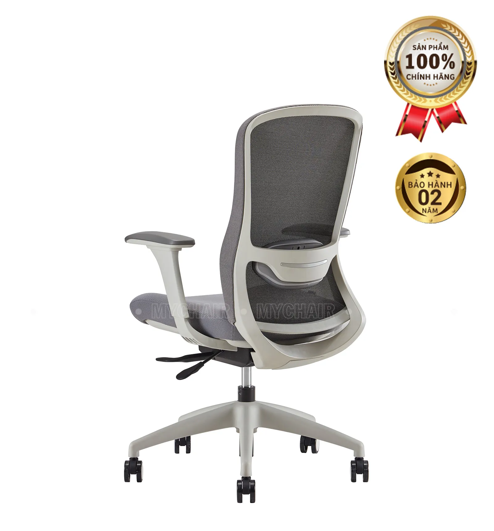 Ghế Xoay Lưới Nỉ MyChair FM114BW Nhập Khẩu Chính Hãng