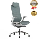 Ghế Xoay Lưới Nỉ Cao Cấp Nhập Khẩu MyChair FM202AW