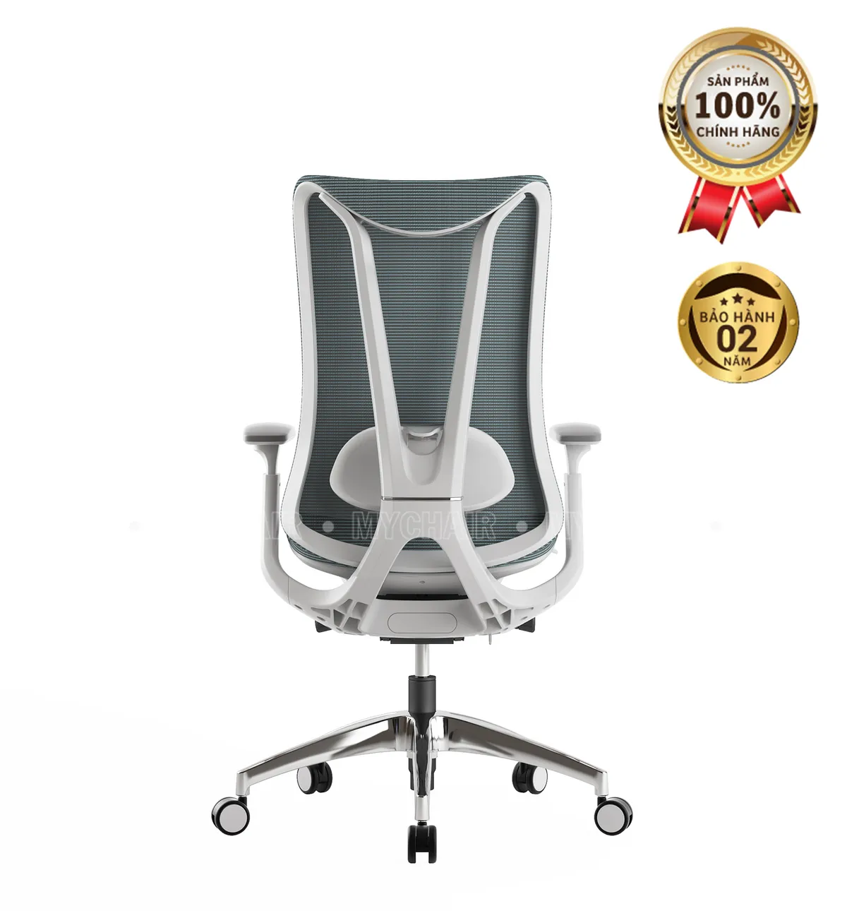 Ghế Xoay Lưới Nỉ Cao Cấp Nhập Khẩu MyChair FM202BW