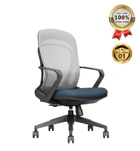 Ghế Xoay Lưới Nỉ Cao Cấp Nhập Khẩu MyChair FM100BB
