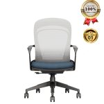 Ghế Xoay Lưới Nỉ Cao Cấp Nhập Khẩu MyChair FM100BB