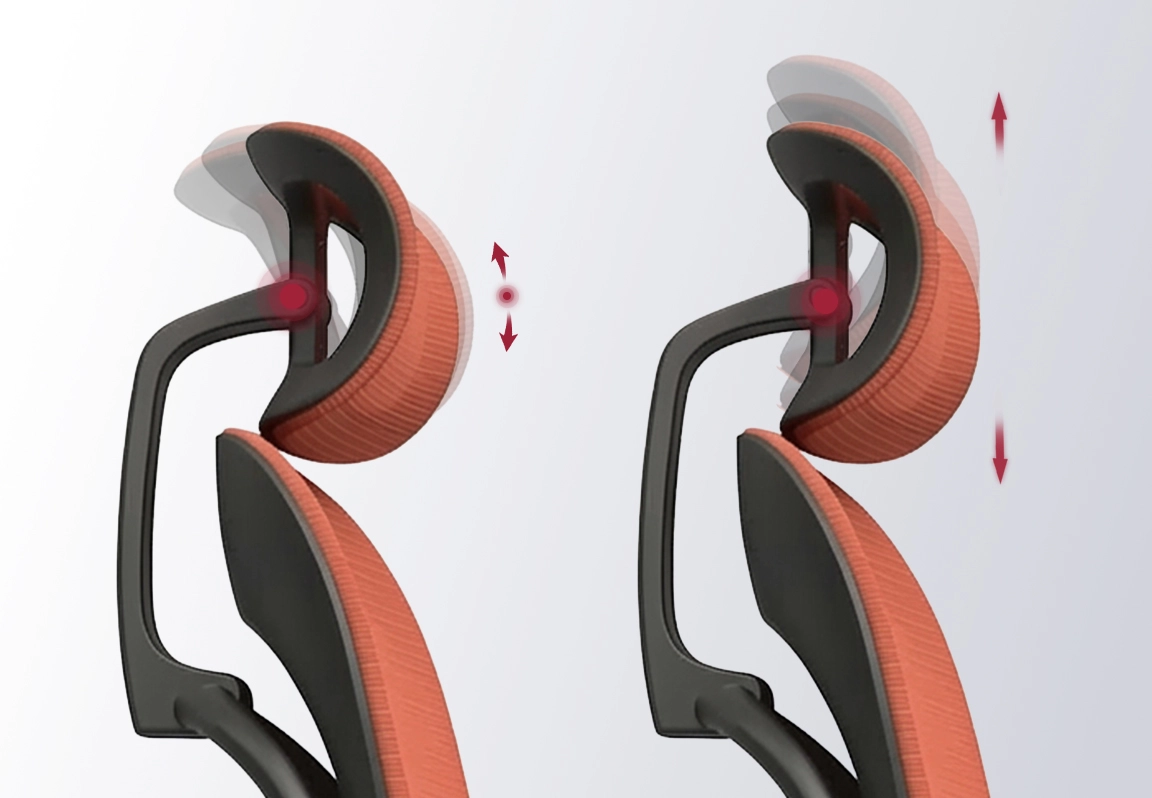 ghế lưới ch&acirc;n xoay FM100AB