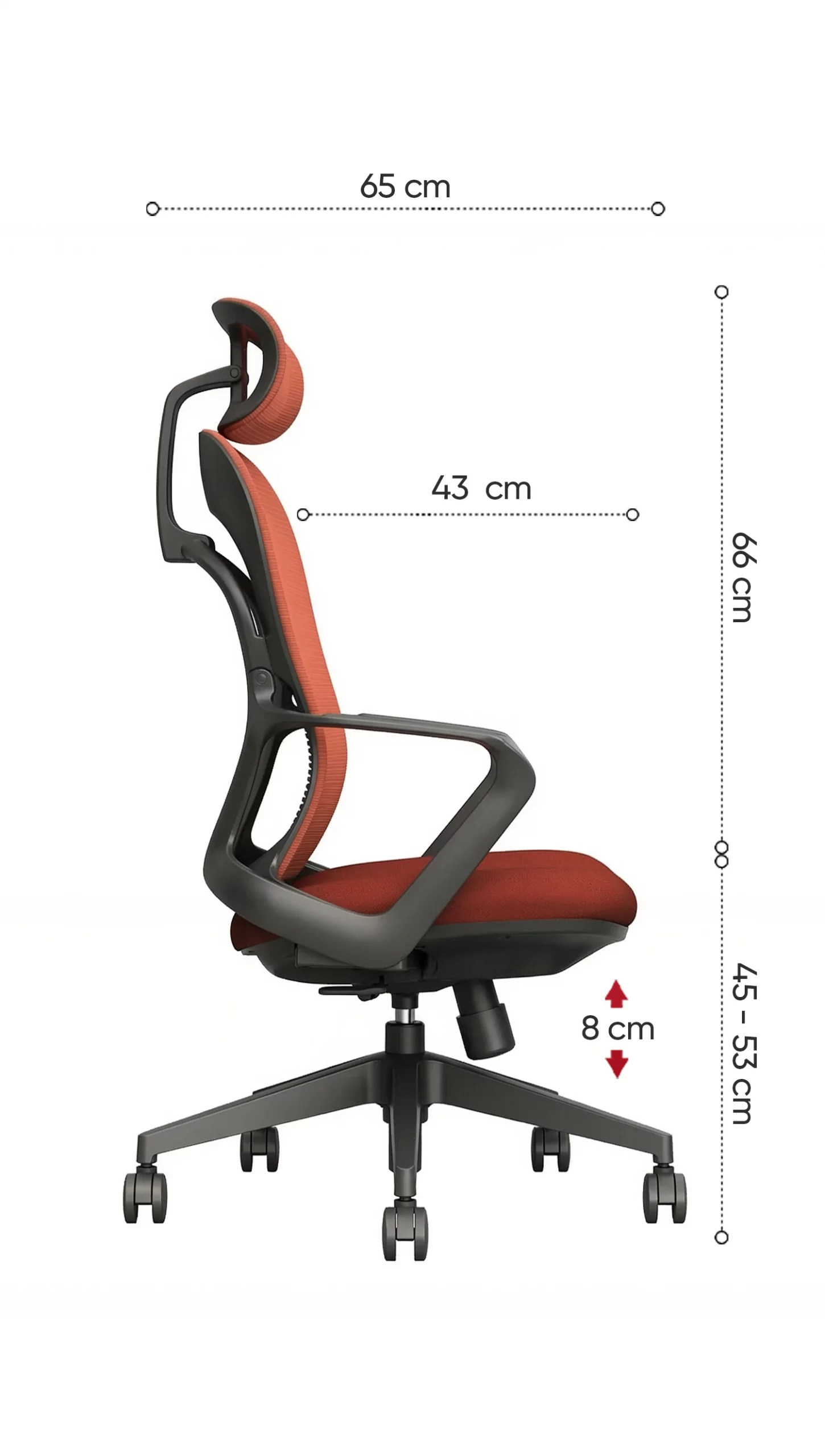 ghế xoay văn ph&ograve;ng lưới FM100AB