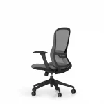 Ghế Xoay Lưới Nỉ Cao Cấp Nhập Khẩu MyChair FM114BB-1