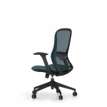 Ghế Xoay Lưới Nỉ Cao Cấp Nhập Khẩu MyChair FM114BB-1