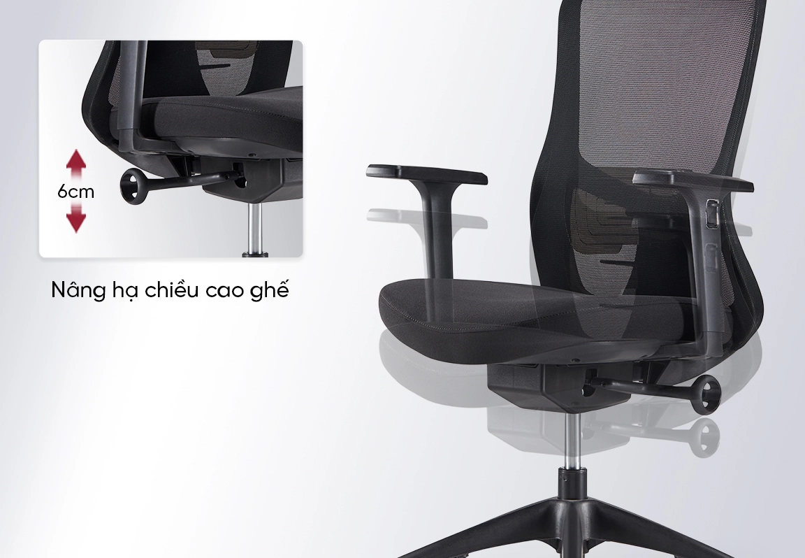 ghế xoay văn ph&ograve;ng gi&aacute; tốt FM33A