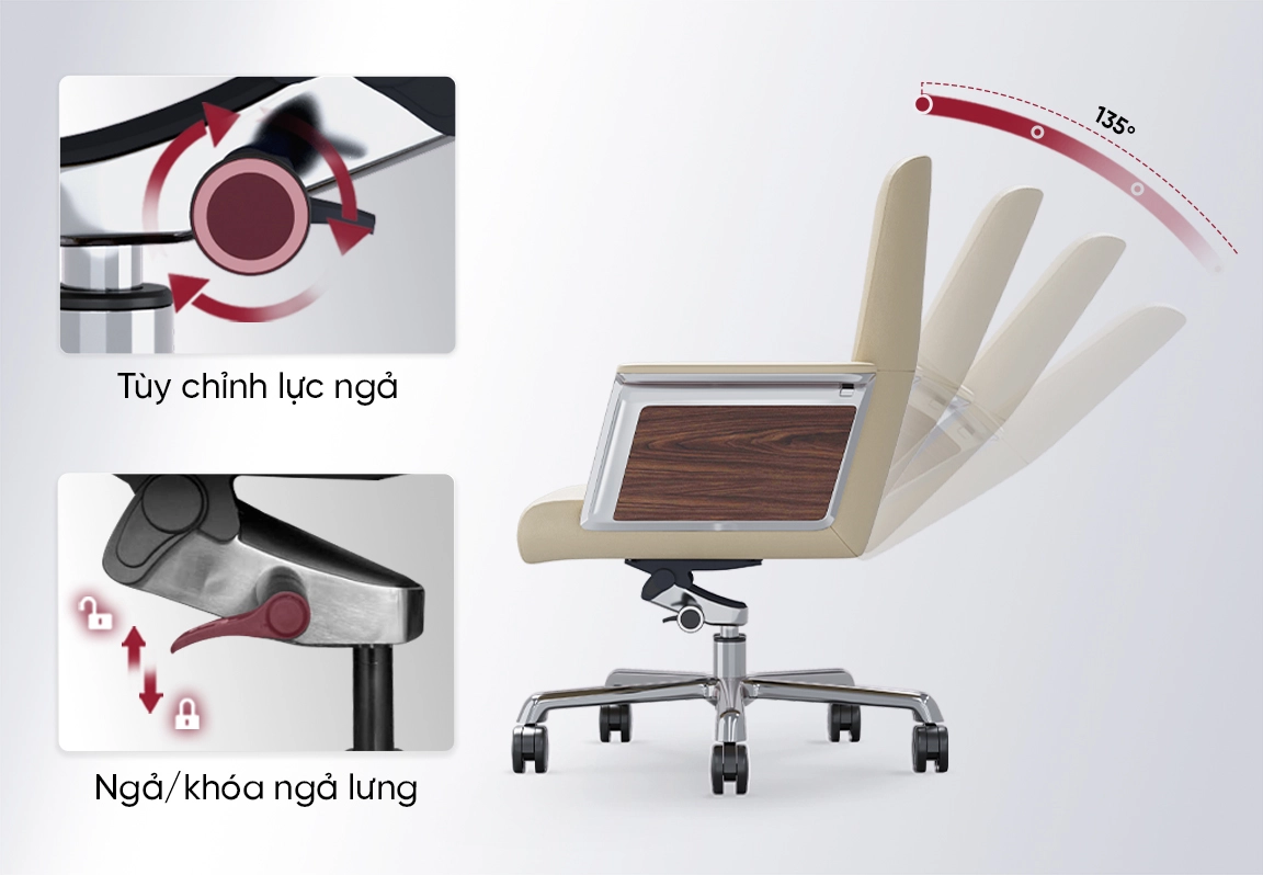 Ghế da mychair FK018B