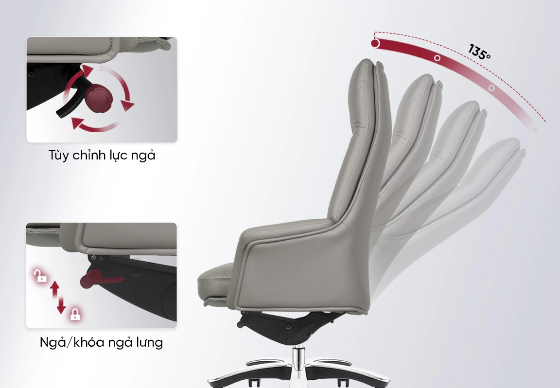 Ghế da cao cấp mychair no023a
