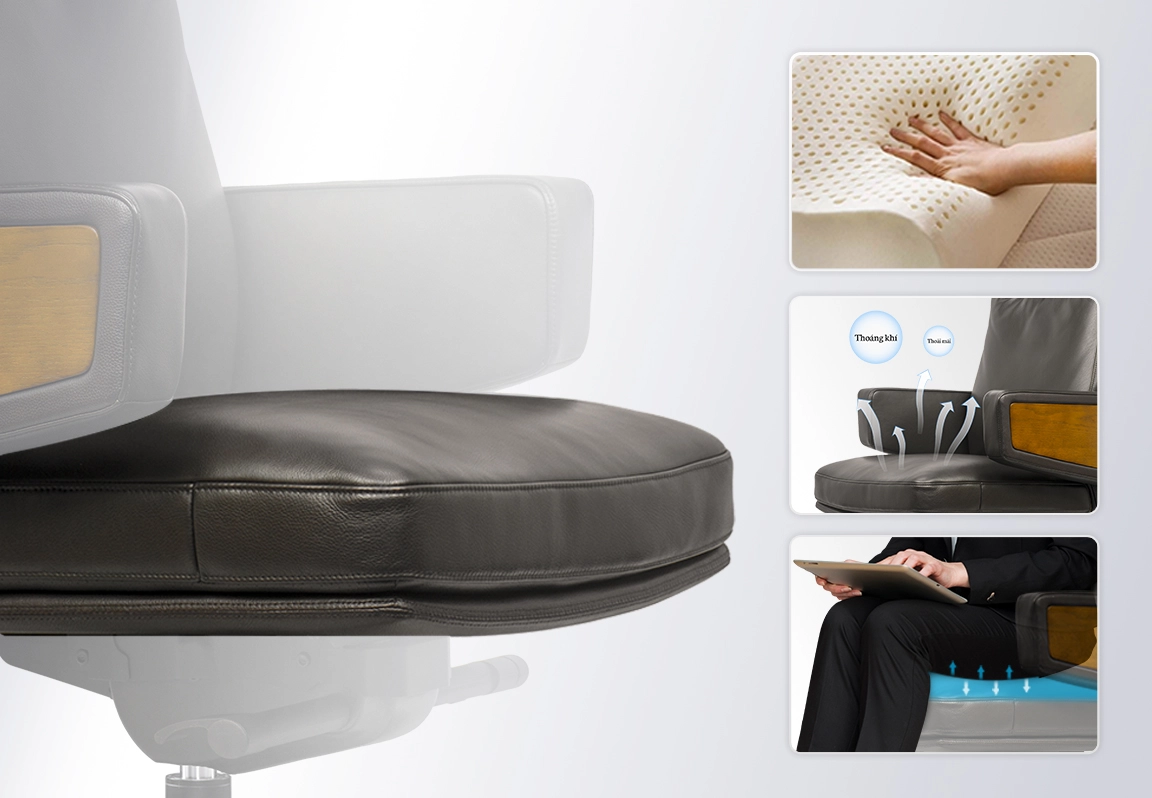 ghế da cao cấp mychair no131a