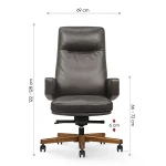 Ghế Lãnh Đạo MyChair NO131A Sang Trọng, Thanh Lịch