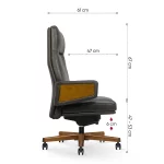 Ghế Lãnh Đạo MyChair NO131A Sang Trọng, Thanh Lịch