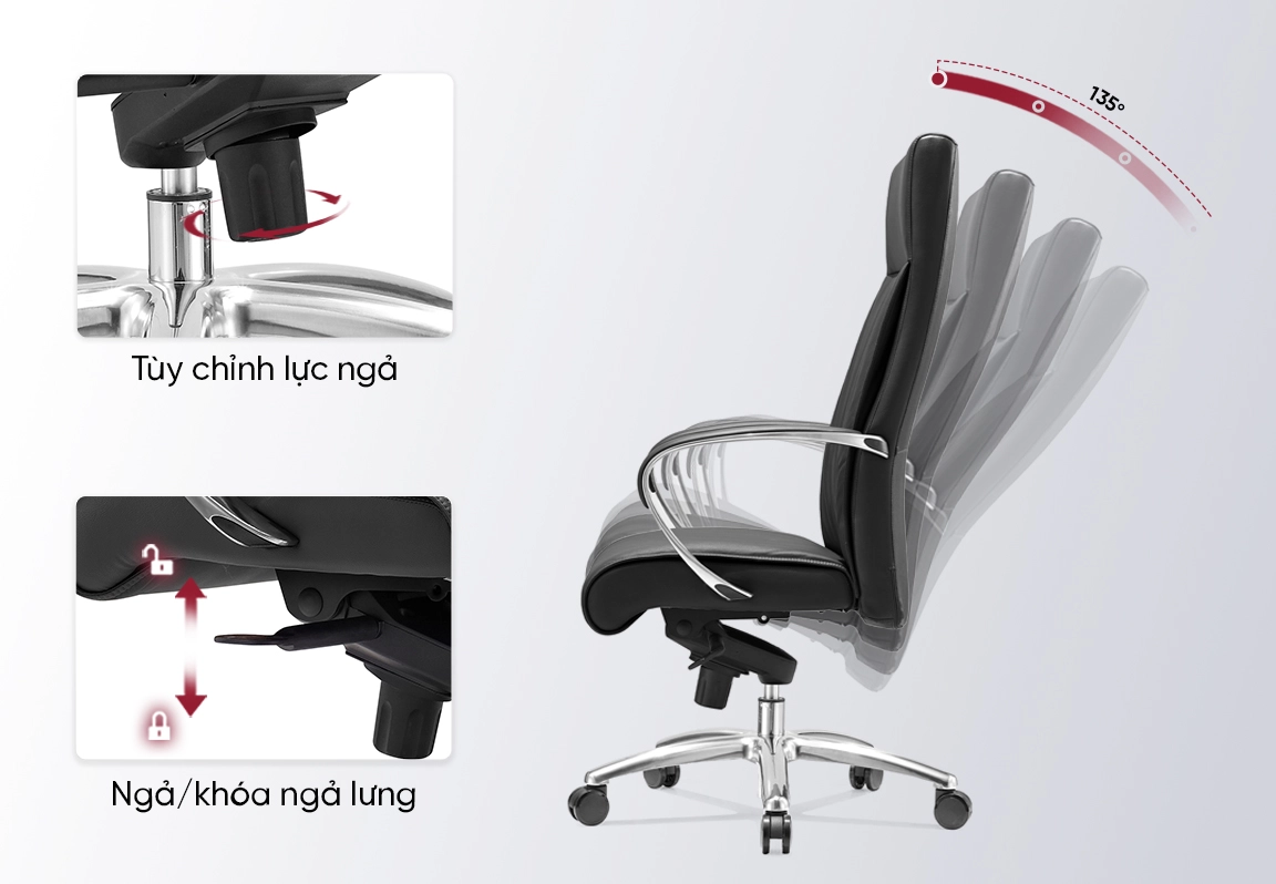 chức năng ghế ngồi giám đốc MO169A