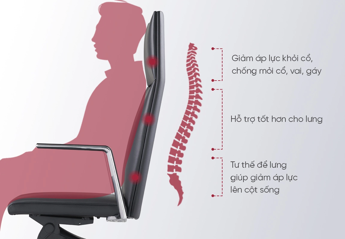 ghế da mychair 2519a