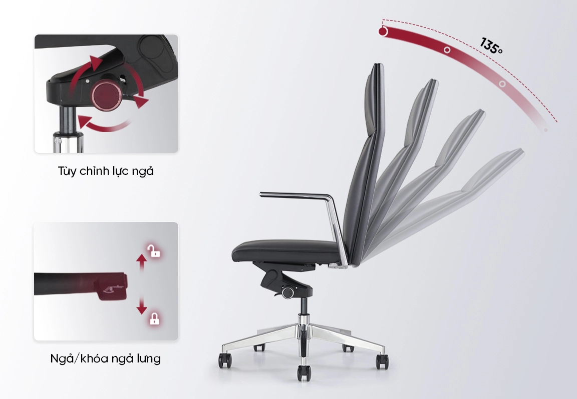 ghế da mychair 2519a