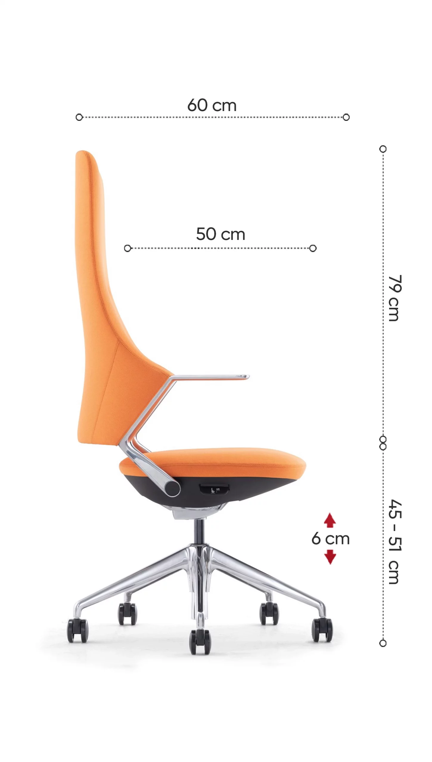 kích thước ghế giám đốc fa19a