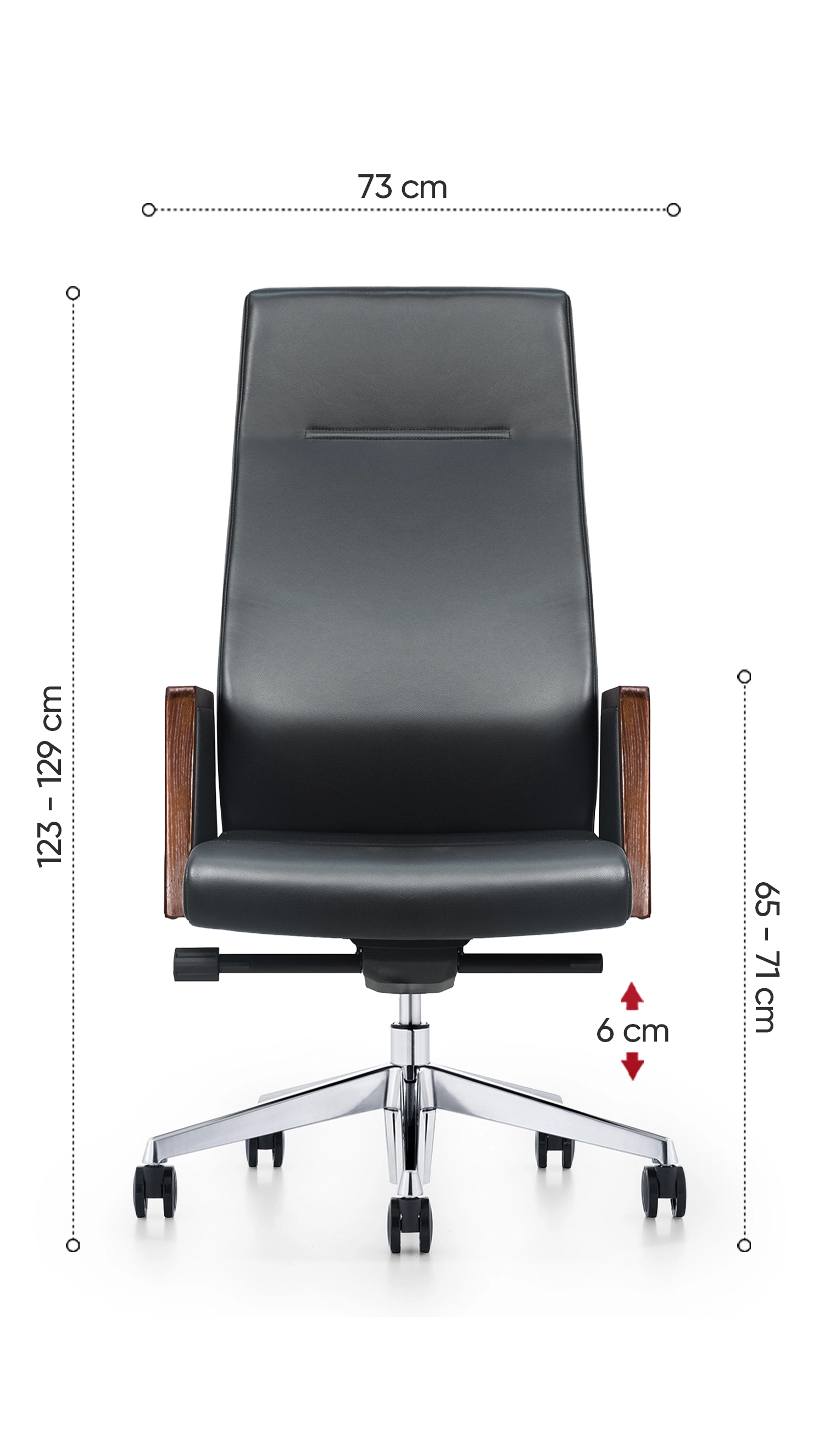 kích thước ghế da mo621a