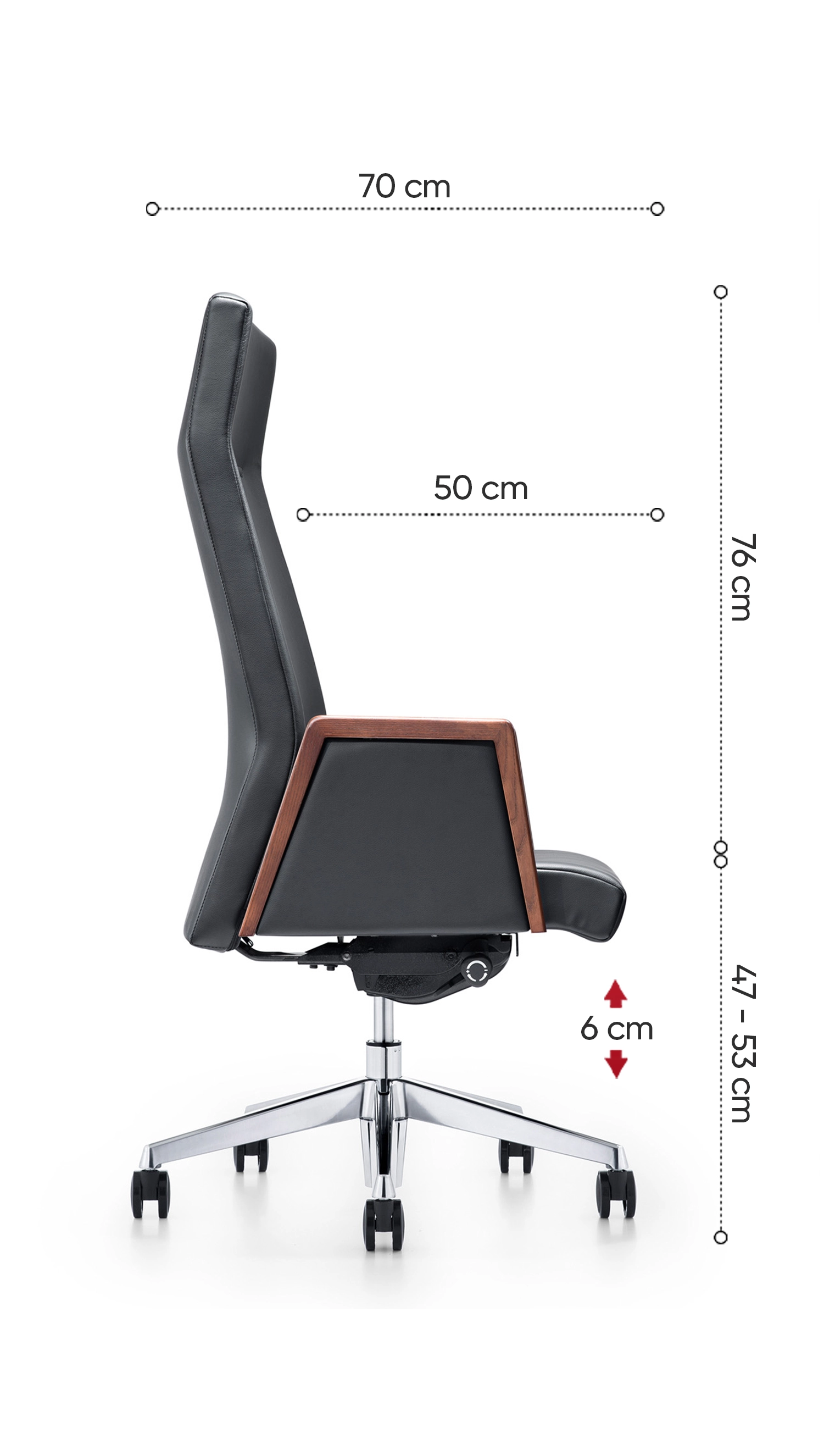 kích thước ghế da mo621a