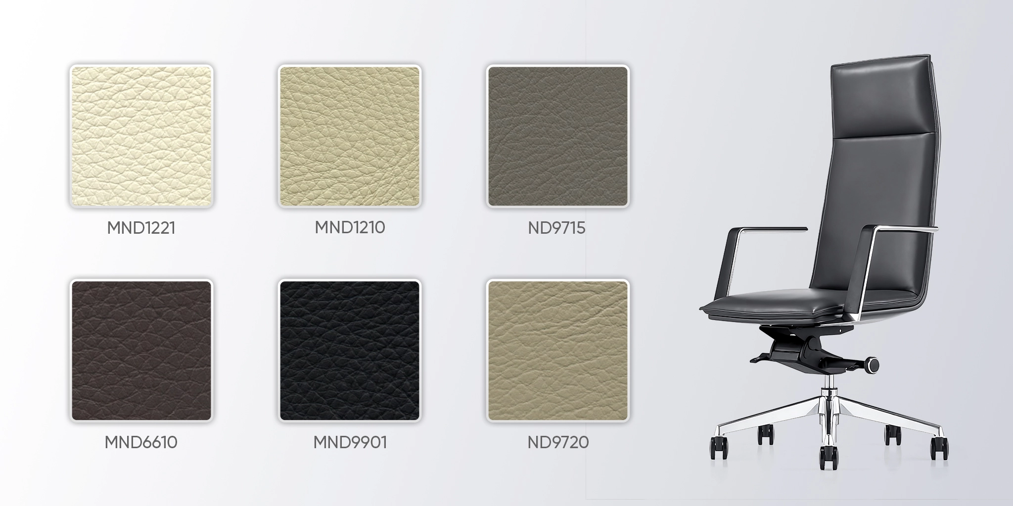 bảng màu da ghế fa827a