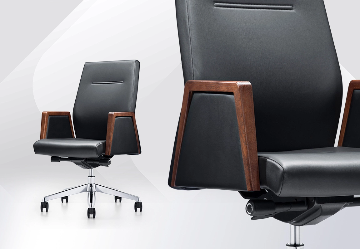 thiết kế ghế trưởng ph&ograve;ng mo621b