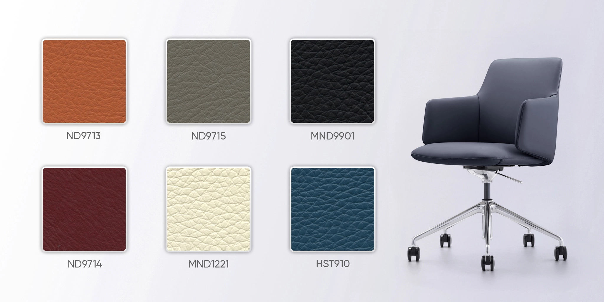 bảng m&agrave;u da ghế me427b