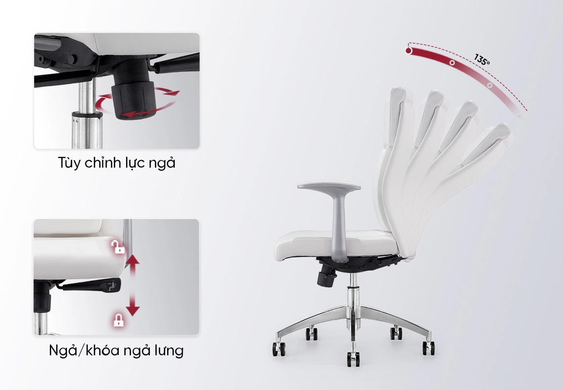 ghế xoay văn ph&ograve;ng mo139b