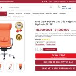 Ghế Giám Đốc Da Cao Cấp Nhập Khẩu MyChair FA11F