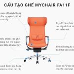 Ghế Giám Đốc Da Cao Cấp Nhập Khẩu MyChair FA11F