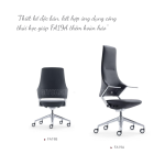 Ghế Da Văn Phòng Nhập Khẩu Cao Cấp MyChair FA19B-1
