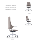 Ghế Da Văn Phòng Nhập Khẩu Cao Cấp MyChair FA19B-1