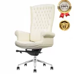 Ghế Giám Đốc Da MyChair NO31A Màu Trắng Cao Cấp