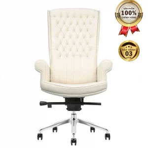Ghế Giám Đốc Da MyChair NO31A Màu Trắng Cao Cấp