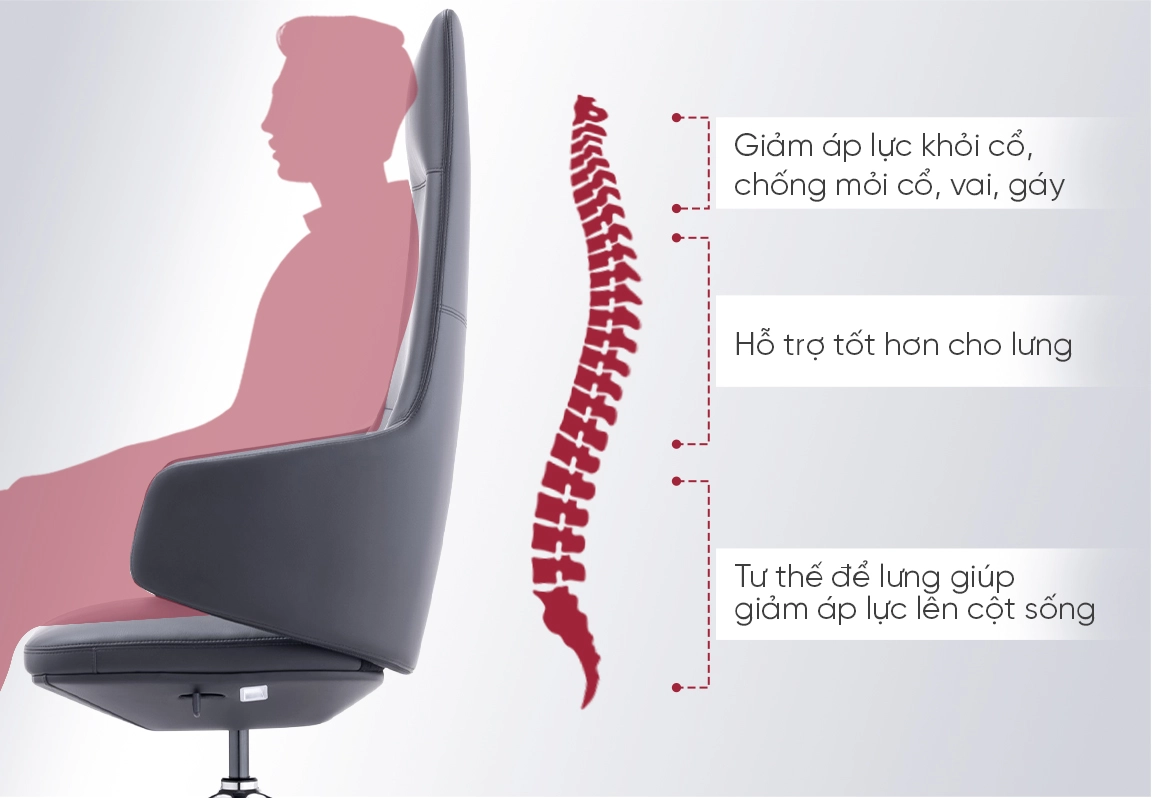 lưng ghế giám đốc fa426a