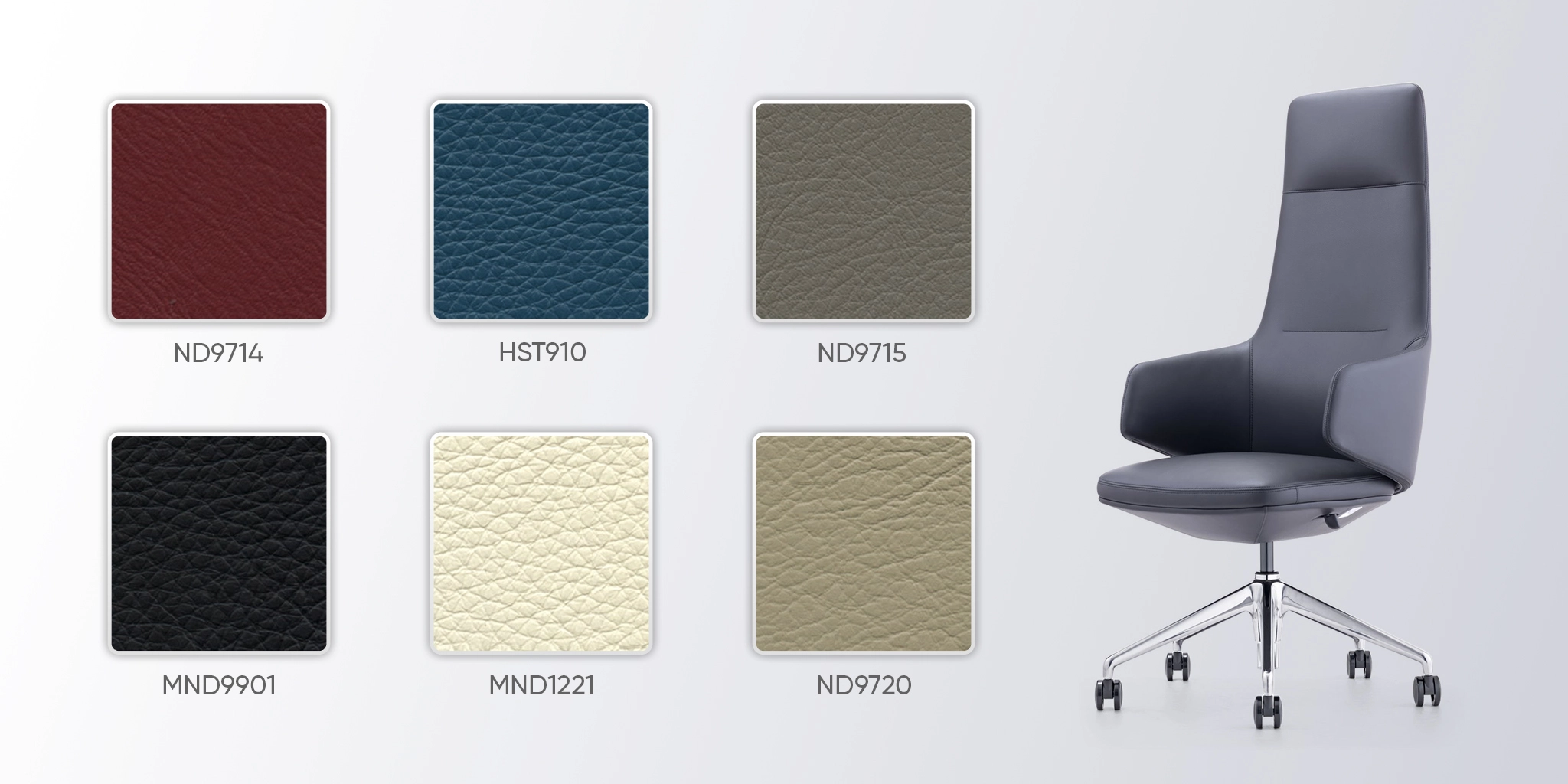 bảng màu da ghế fa426a