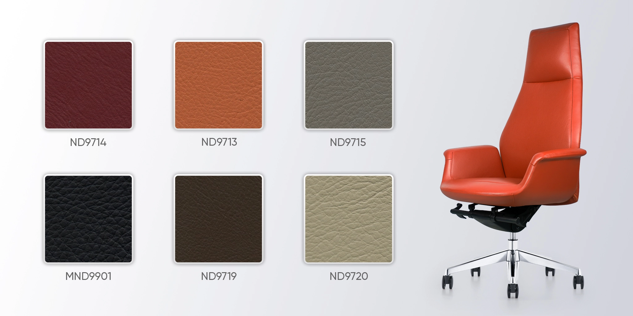 bảng màu da ghế fa106a