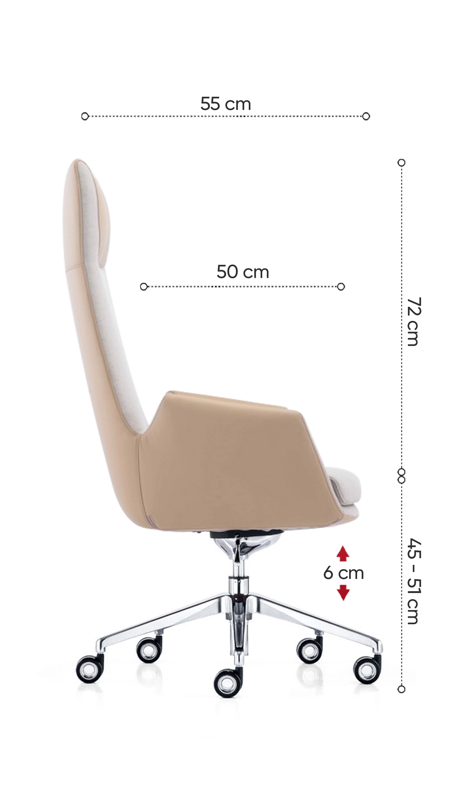 k&iacute;ch thước ghế gi&aacute;m đốc fa734a