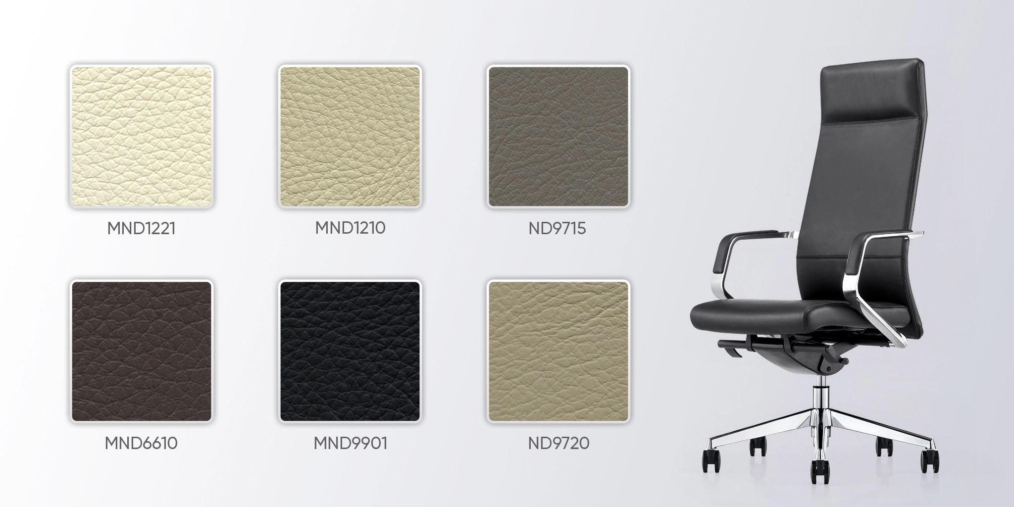 bảng màu da ghế fa819a