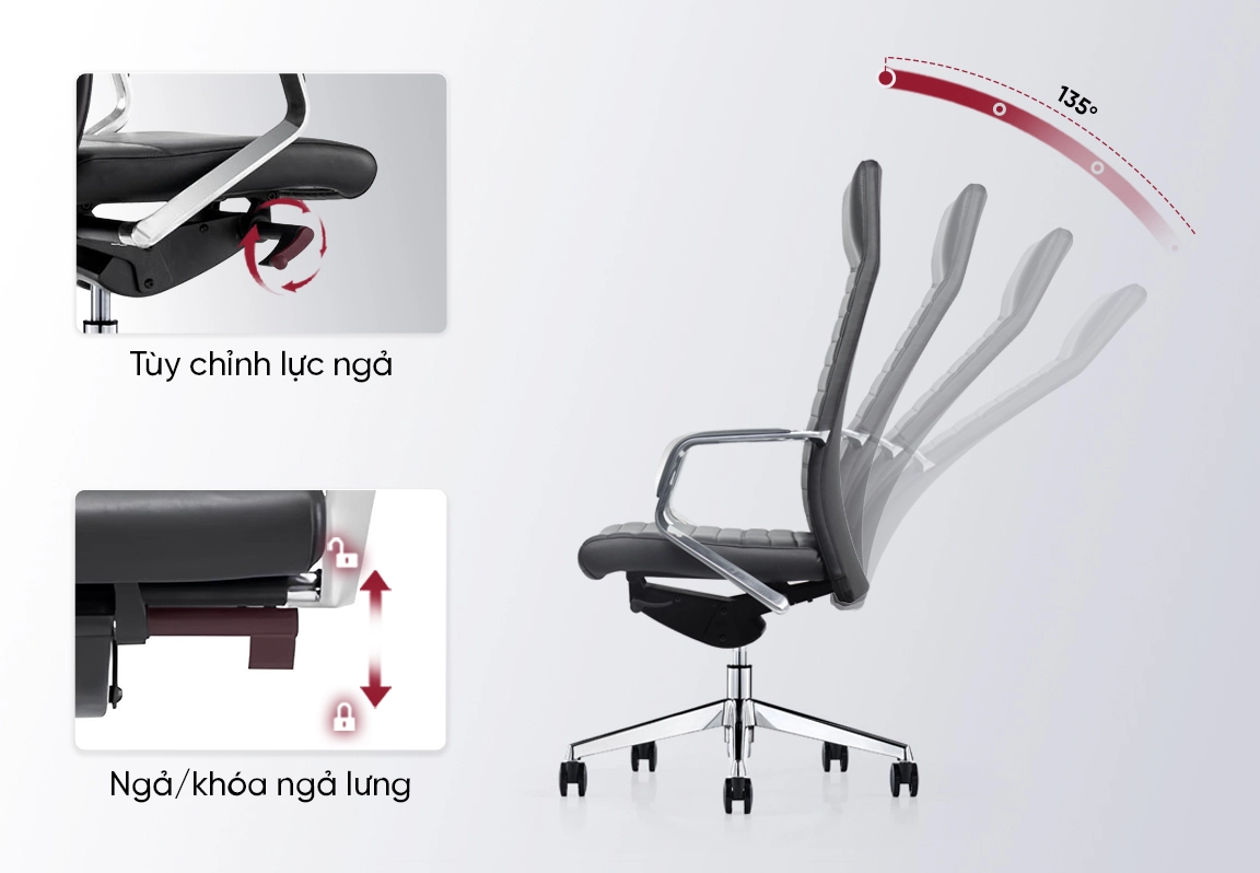 c&ocirc;ng năng ghế gi&aacute;m đốc cao cấp fa819-1a