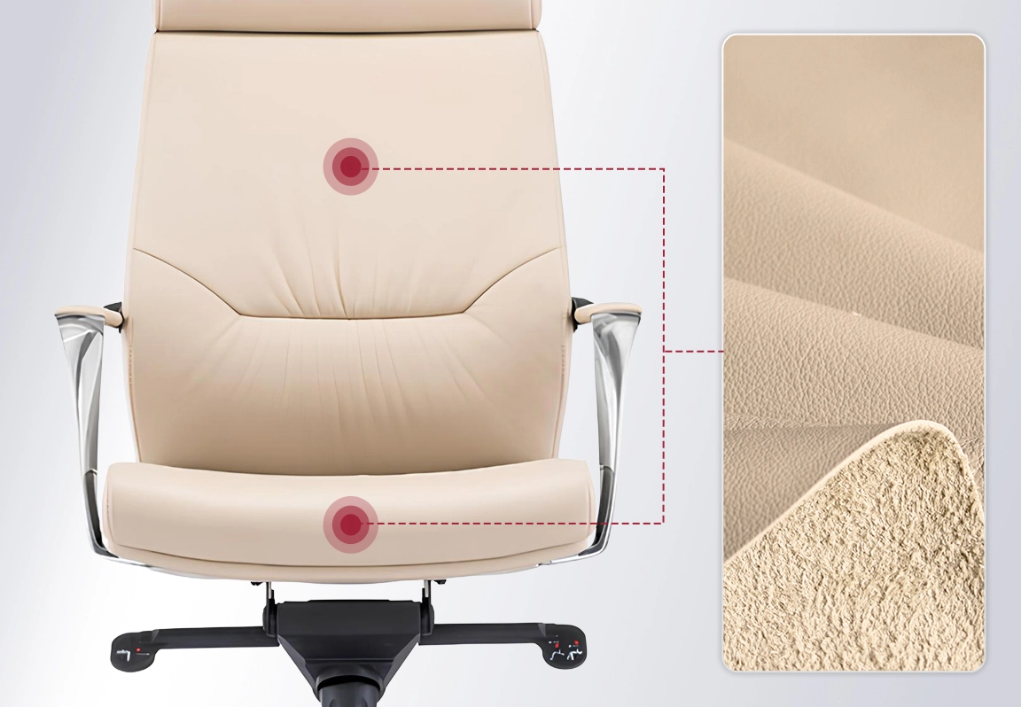 chất liệu da ghế mo820a