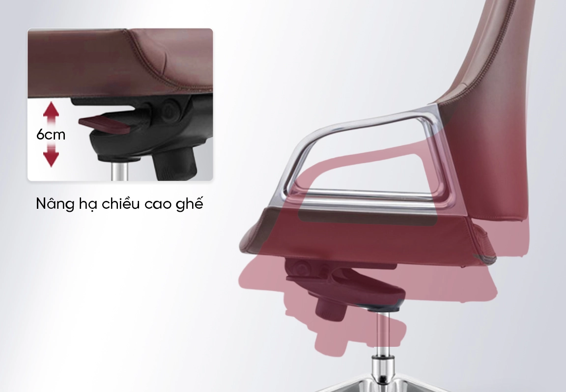 công năng mẫu ghế giám đốc fa910a