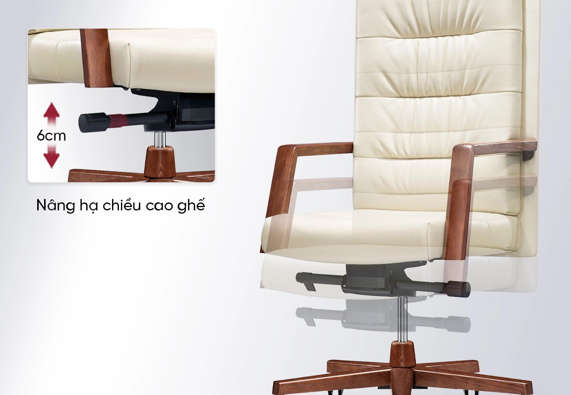 c&ocirc;ng năng ghế gi&aacute;m đốc nhập khẩu NO706A