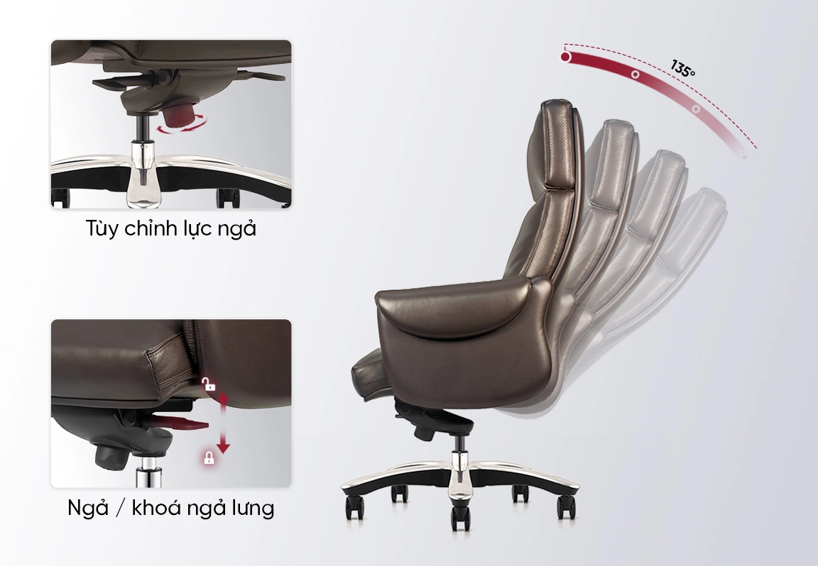 c&ocirc;ng năng ngả ghế no120a