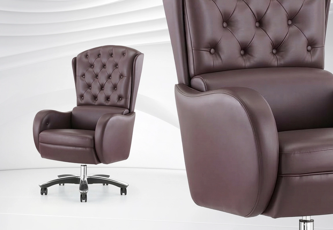 mẫu ghế l&atilde;nh đạo đẹp no271a