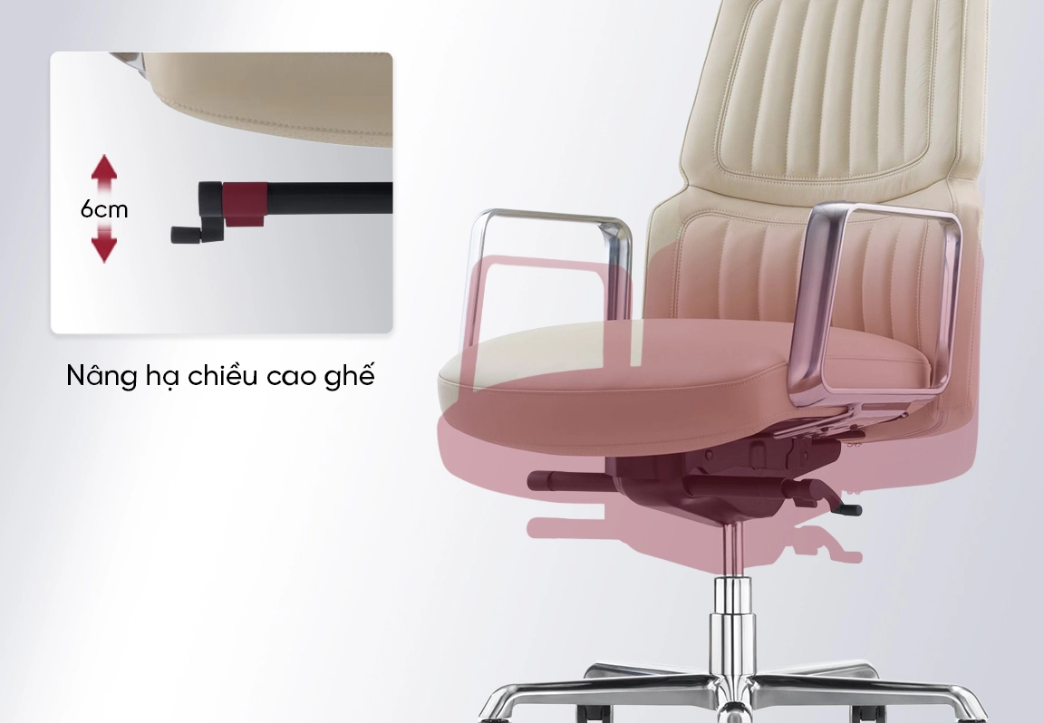 công năng ghế giám đốc no423a