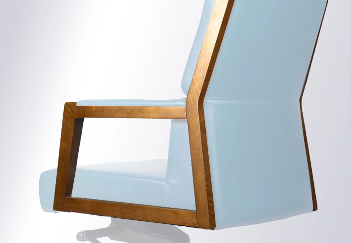 viền gỗ sồi ghế gi&aacute;m đốc no613a