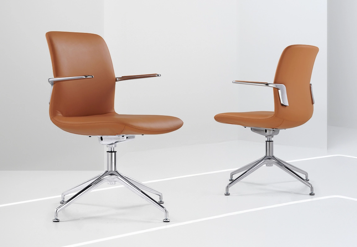 ghế ph&ograve;ng họp ch&acirc;n cố định fk015c