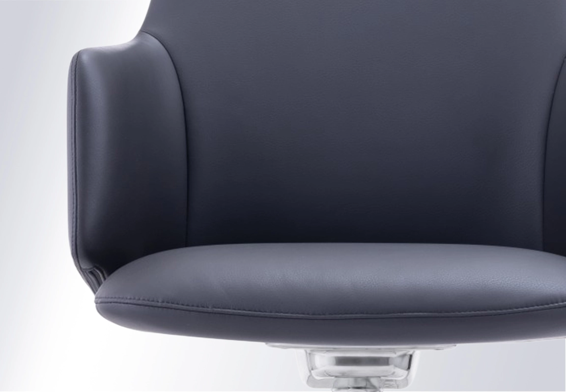 ghế ph&ograve;ng họp ch&acirc;n quỳ me427c